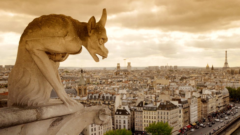 Para qué sirven las gárgolas de París: resumen para niños