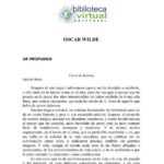 Resumen de «De Profundis» por Oscar Wilde: Una Profundidad Revelada